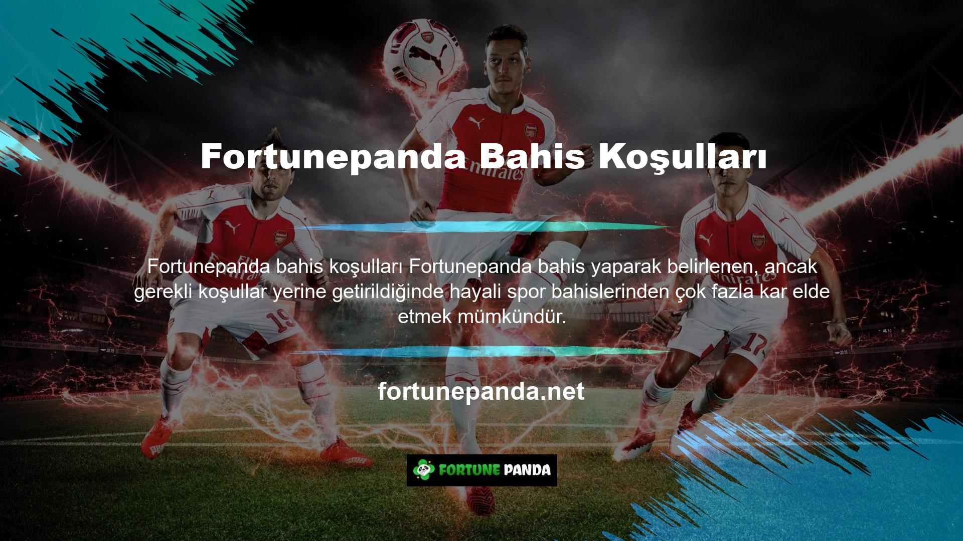 Fortunepanda bahis yaparak ne kadar para kazanabilirsiniz? Güvenilir sitede artık bahisçiler kalmadı
